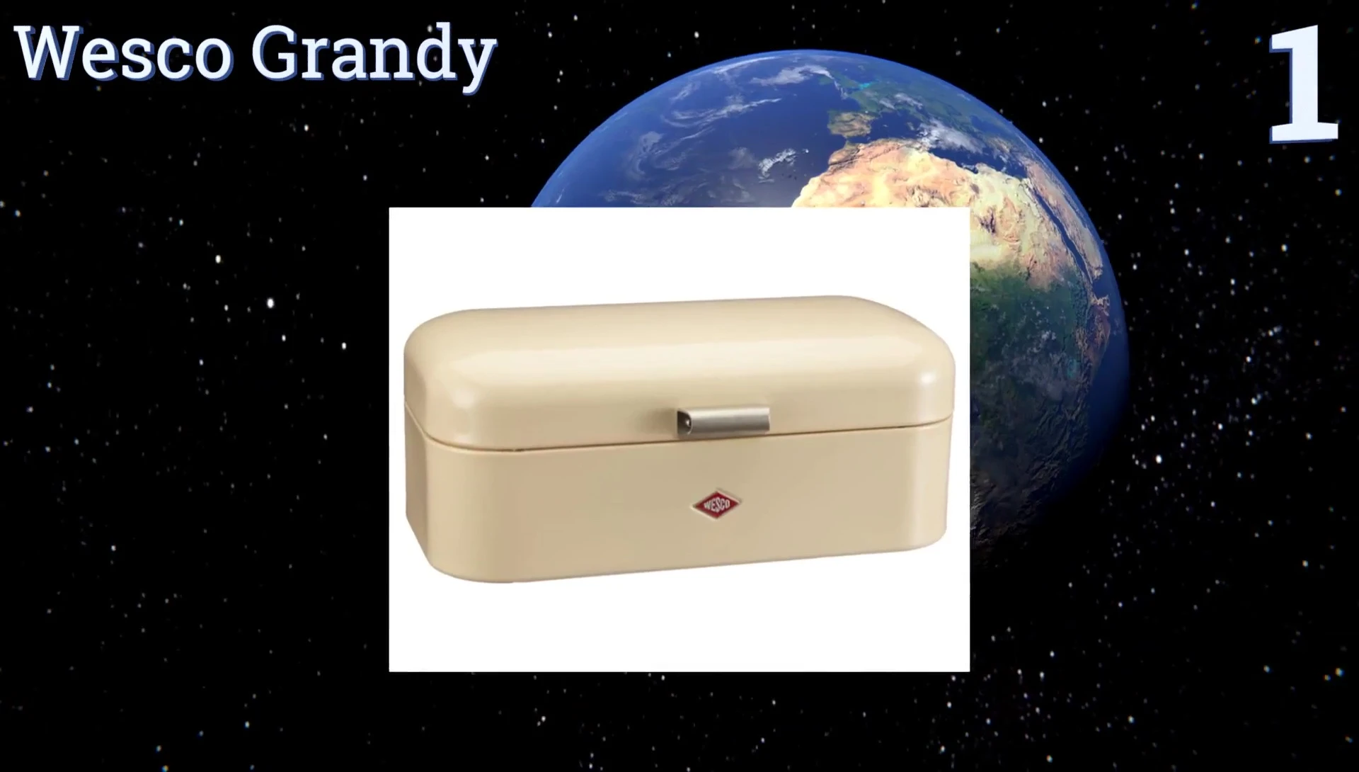 Classic Westco Grandy bread box with a sleek design