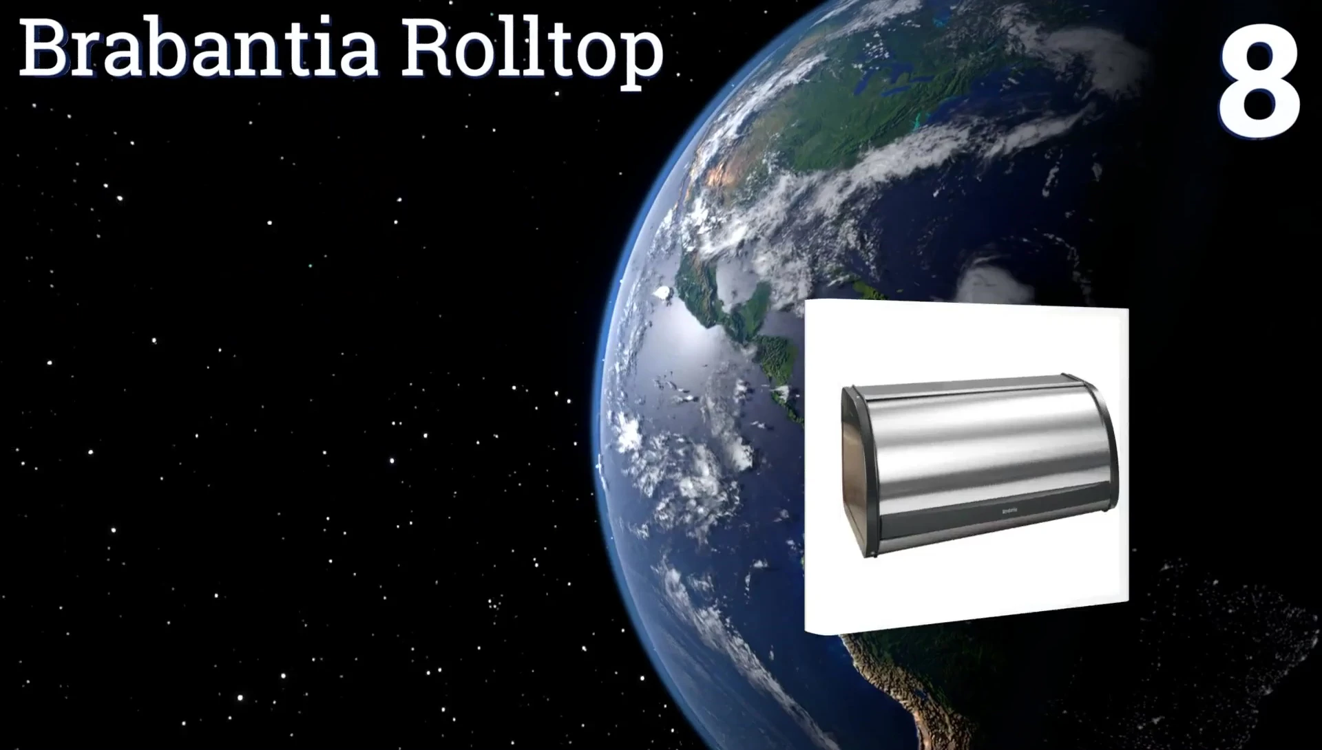 Propantia roll top bread box with a sliding lid