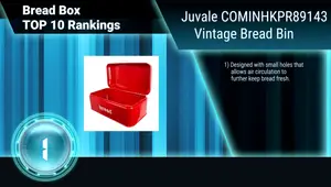 Best Bread Boxes 2017: Top 10 Rankings and Reviews