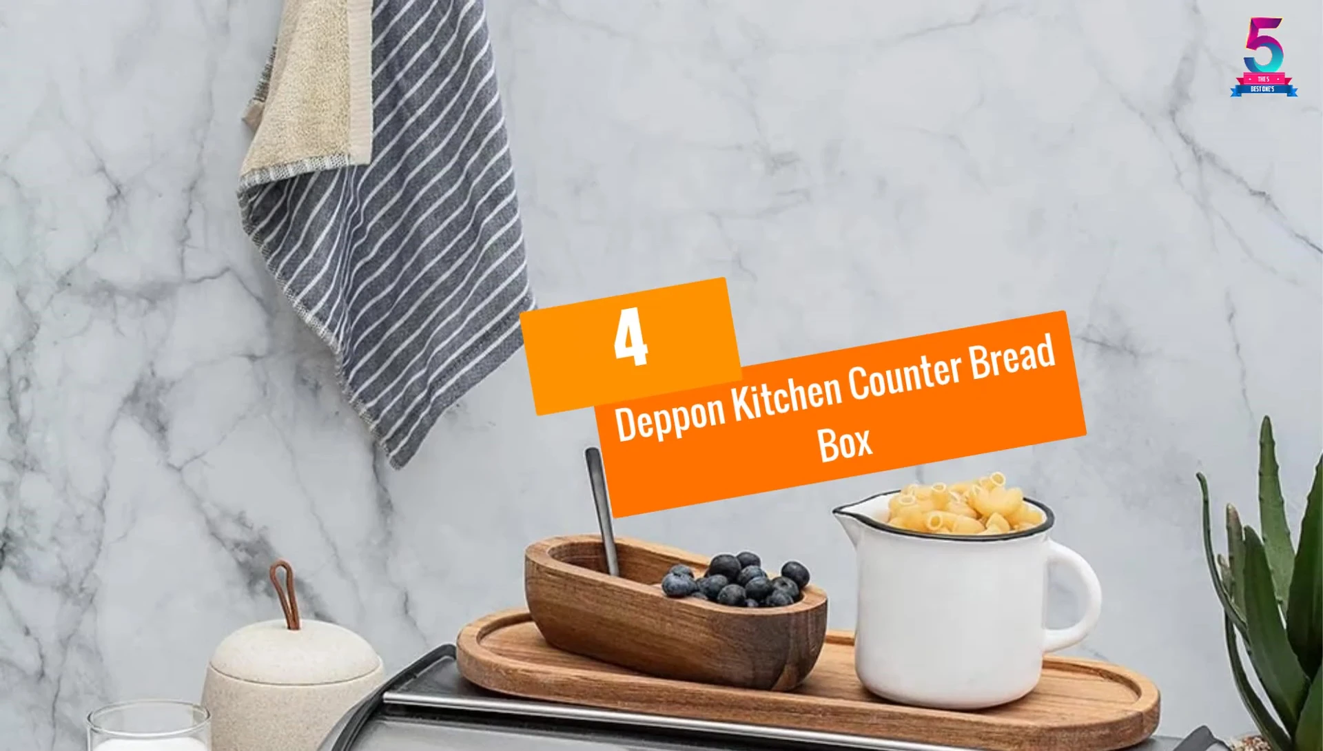 The Depon bread box showcasing its roll-top design