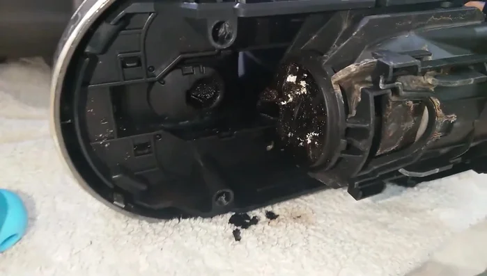 Remove the old steam cap. It may be loose or broken.