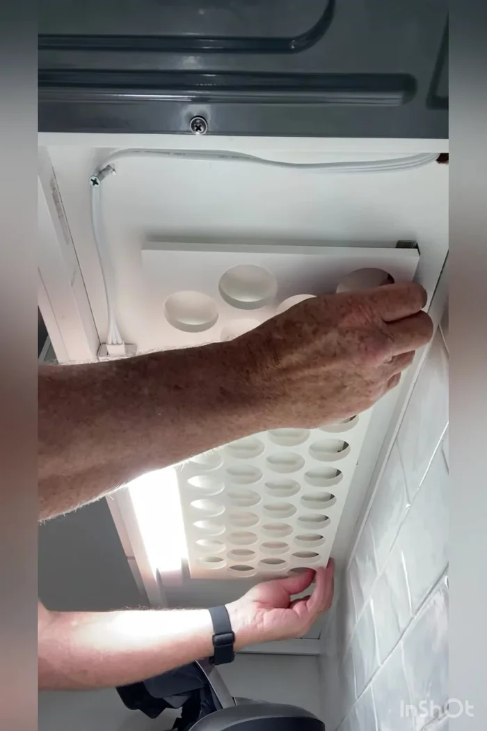 Attach the clear bumpers to the back of the piano hinge to maintain the desired angle when opened.