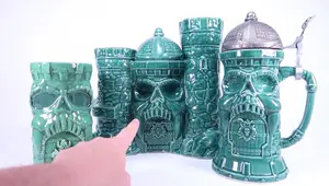 Castle Grayskull Merchandise Review: Cookie Jar, Beer Stein & Tiki Mug