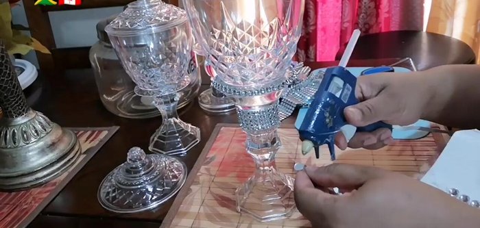 Add individual rhinestones for extra sparkle.