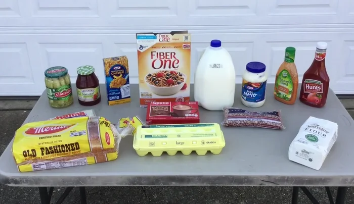 Repackage items from cardboard boxes into waterproof containers to prevent them from falling apart when damp.