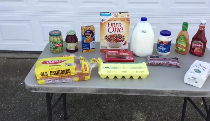 Repackage items from cardboard boxes into waterproof containers to prevent them from falling apart when damp.