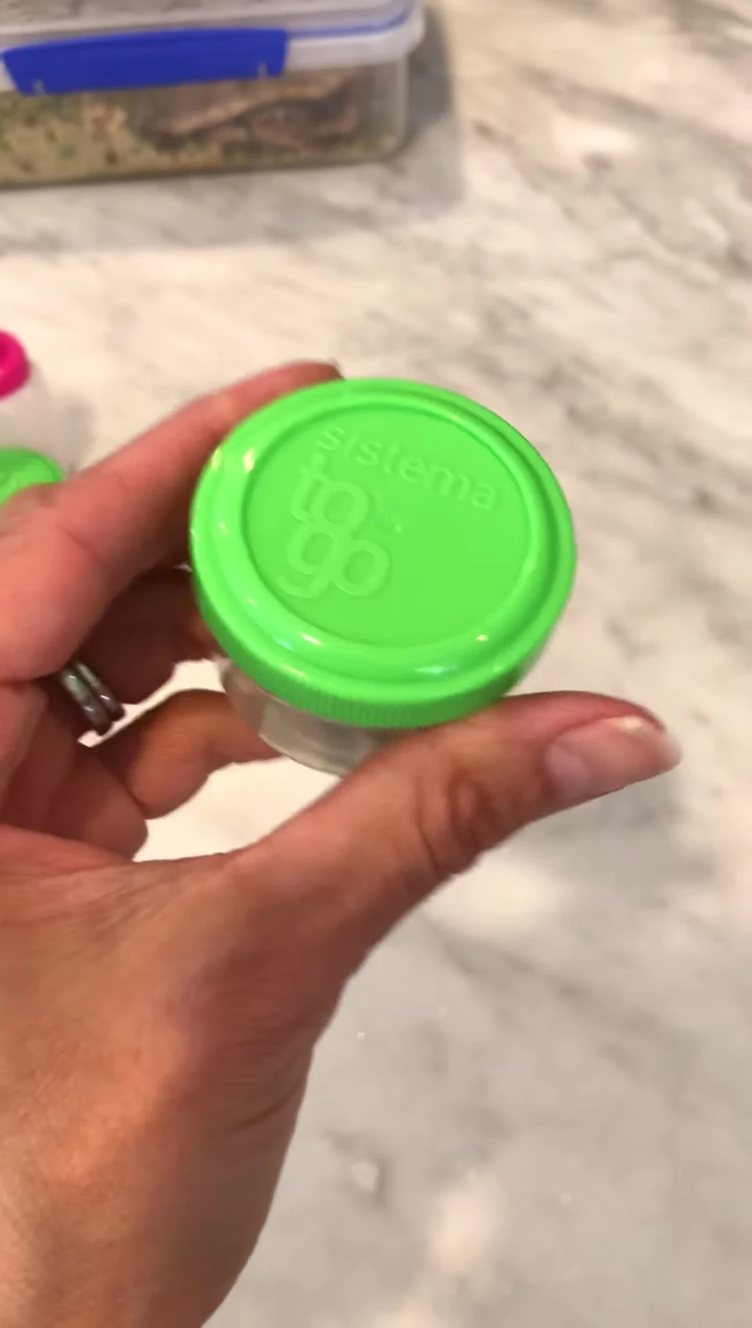Sistema dressing container.