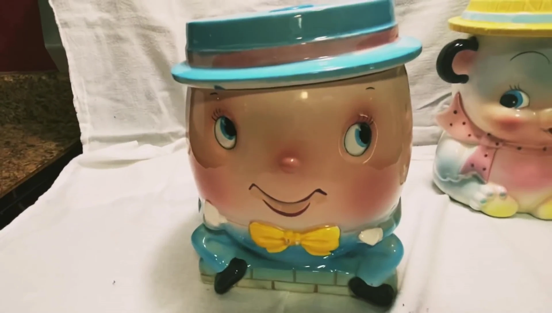 The Humpty Dumpty cookie jar