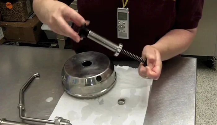 Insert the final part into the top.