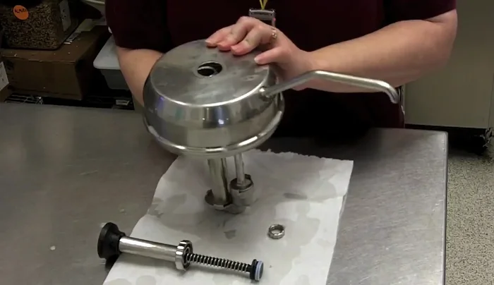 Insert the final part into the top.