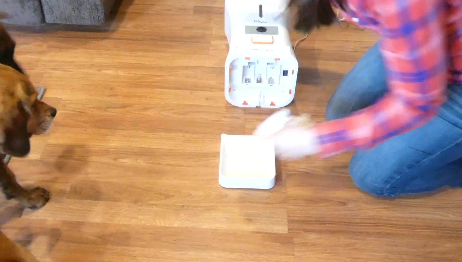 Screenshot showing the battery compartment