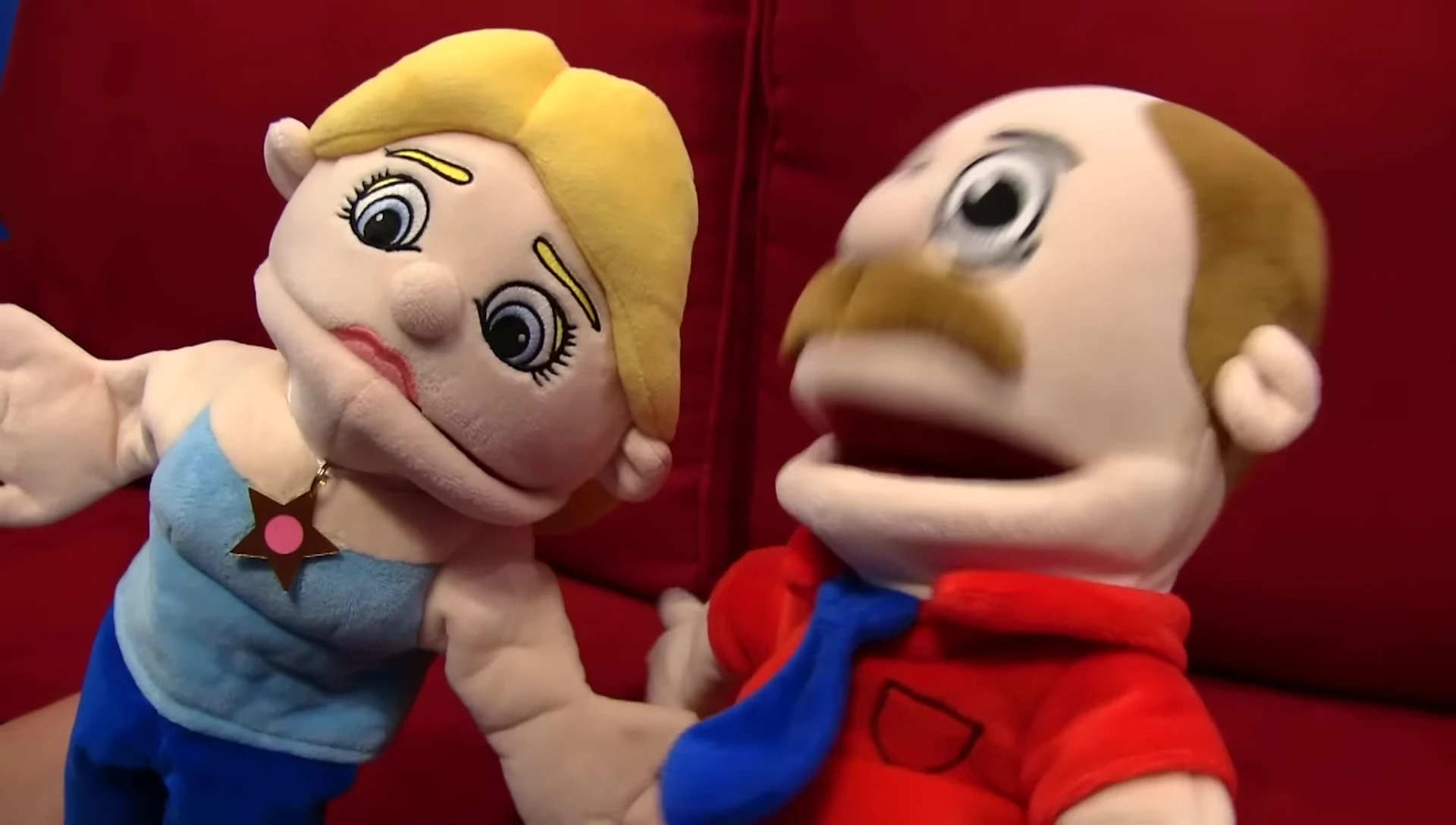 Marvin and Jeffy engaging in a conversation.