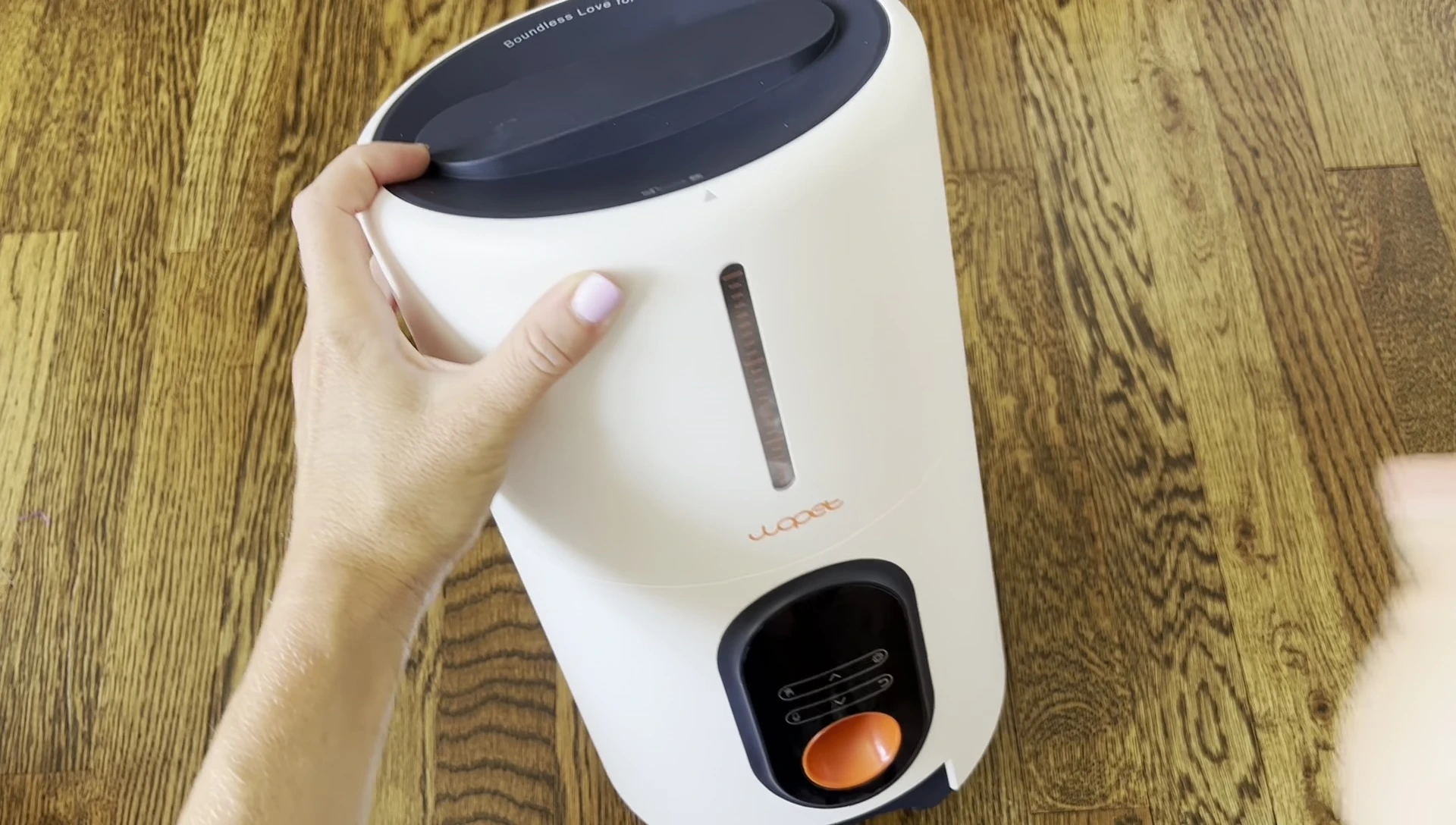 The WOPET pet feeder in its packaging