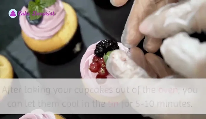 Let cupcakes cool in the tin for 5-10 minutes, then transfer to a wire rack to cool completely.