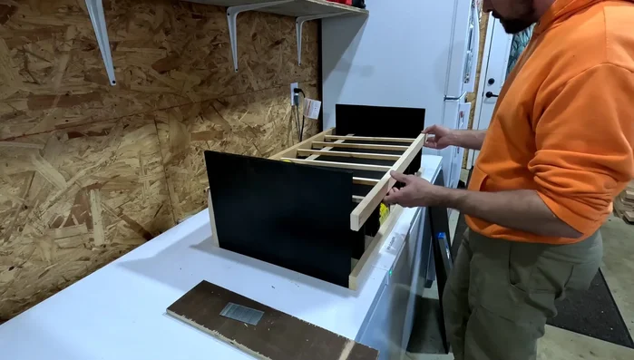 Add finishing touches such as trim pieces.