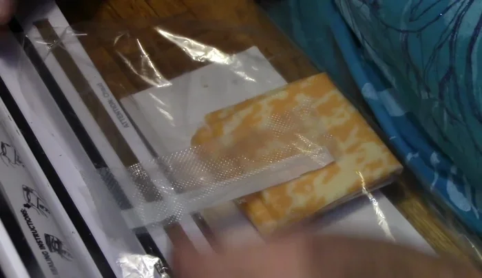 Vacuum seal the bag.