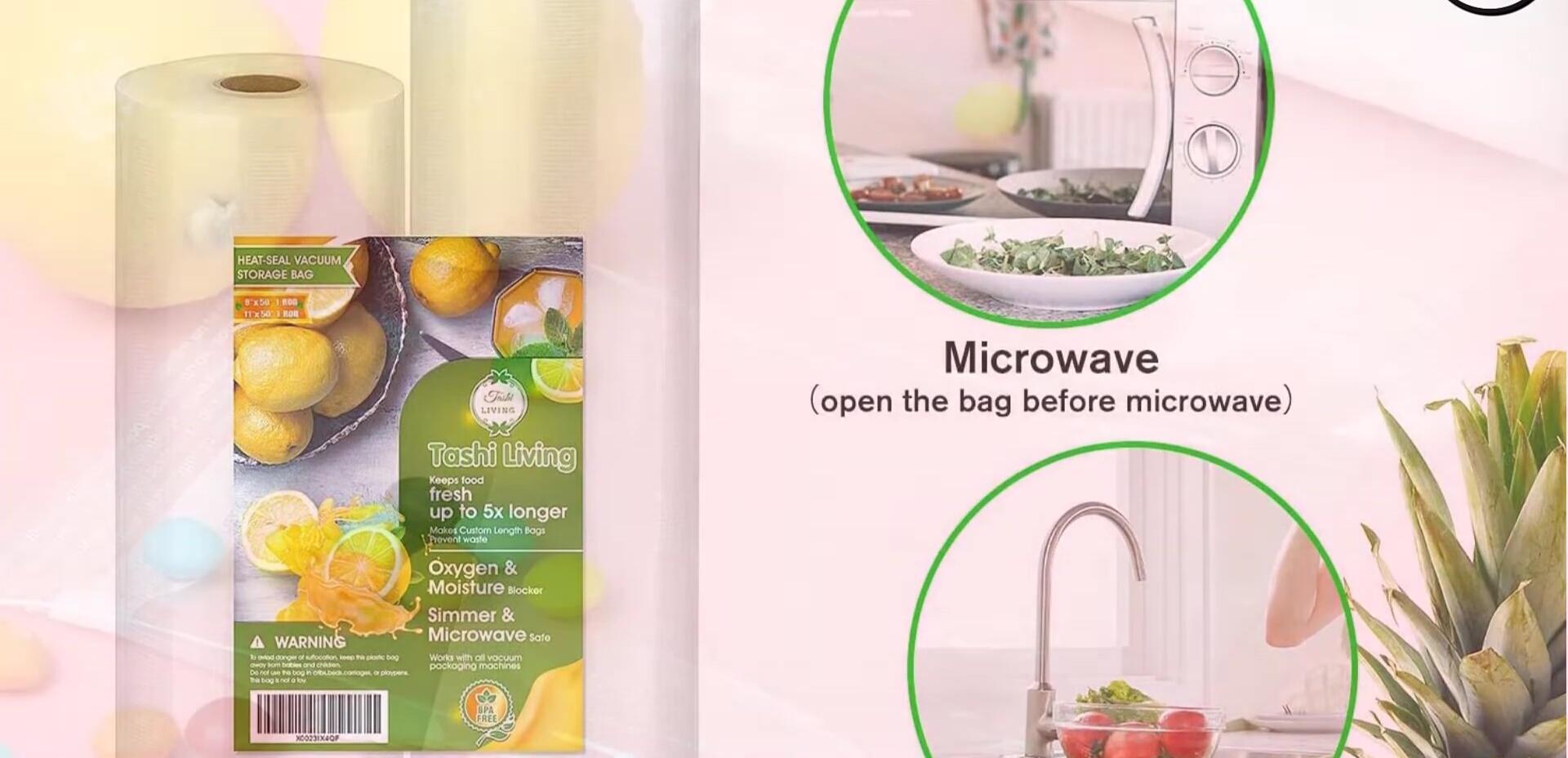 Taili Vacuum Food Sealer Roll packaging