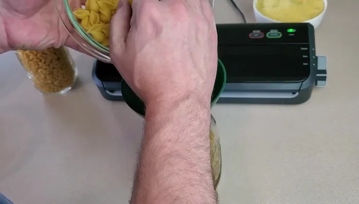 Repeat steps 2-4 for all jars of pasta.