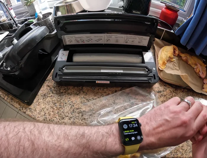 Label the bag with the contents and date for easy identification and organization.