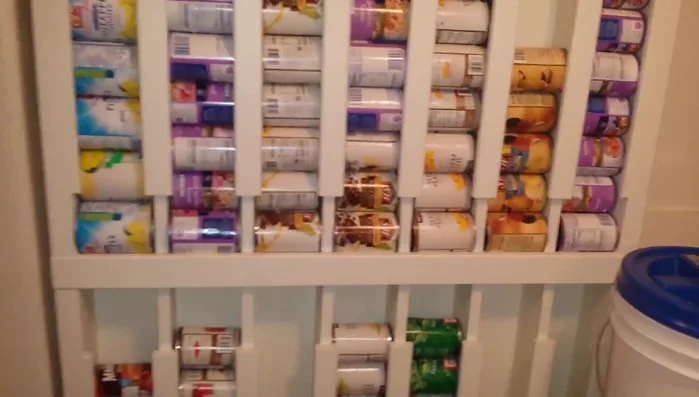 Fill screw holes and paint the unit for a finished look.