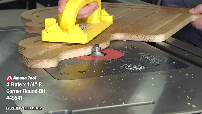 Touch up the edges of the backer board to prevent finish from entering the pockets.