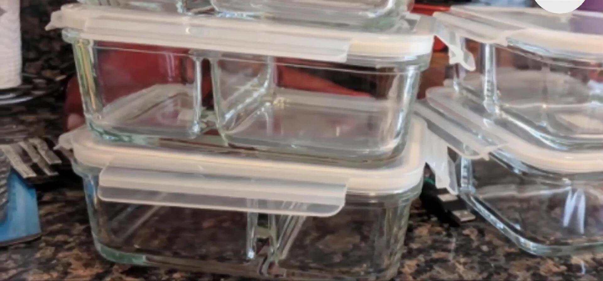 Close-up shot highlighting the material and durability of a Prep Naturals container.