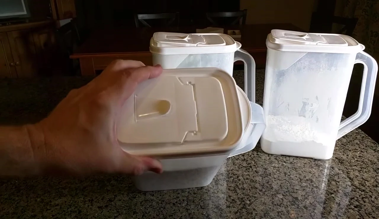 Close-up showcasing the dual pouring spouts