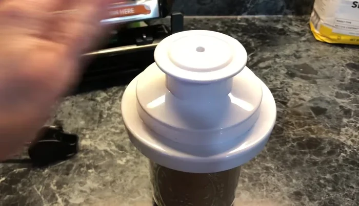 Label and store: Clearly label the jar with the contents and date to ensure proper organization and freshness.