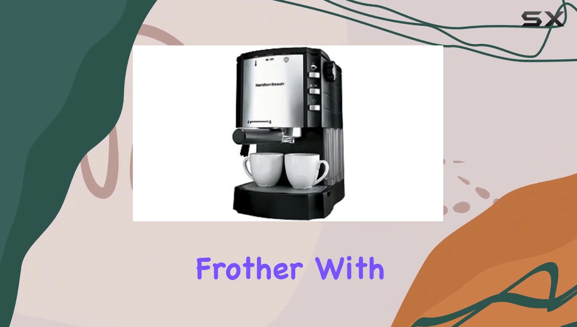 The milk frother in action, demonstrating its ability to create creamy milk