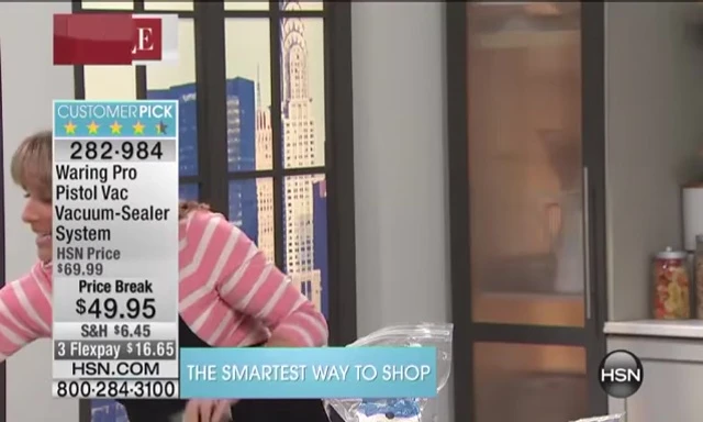 Highlighting the vacuum sealer's charger