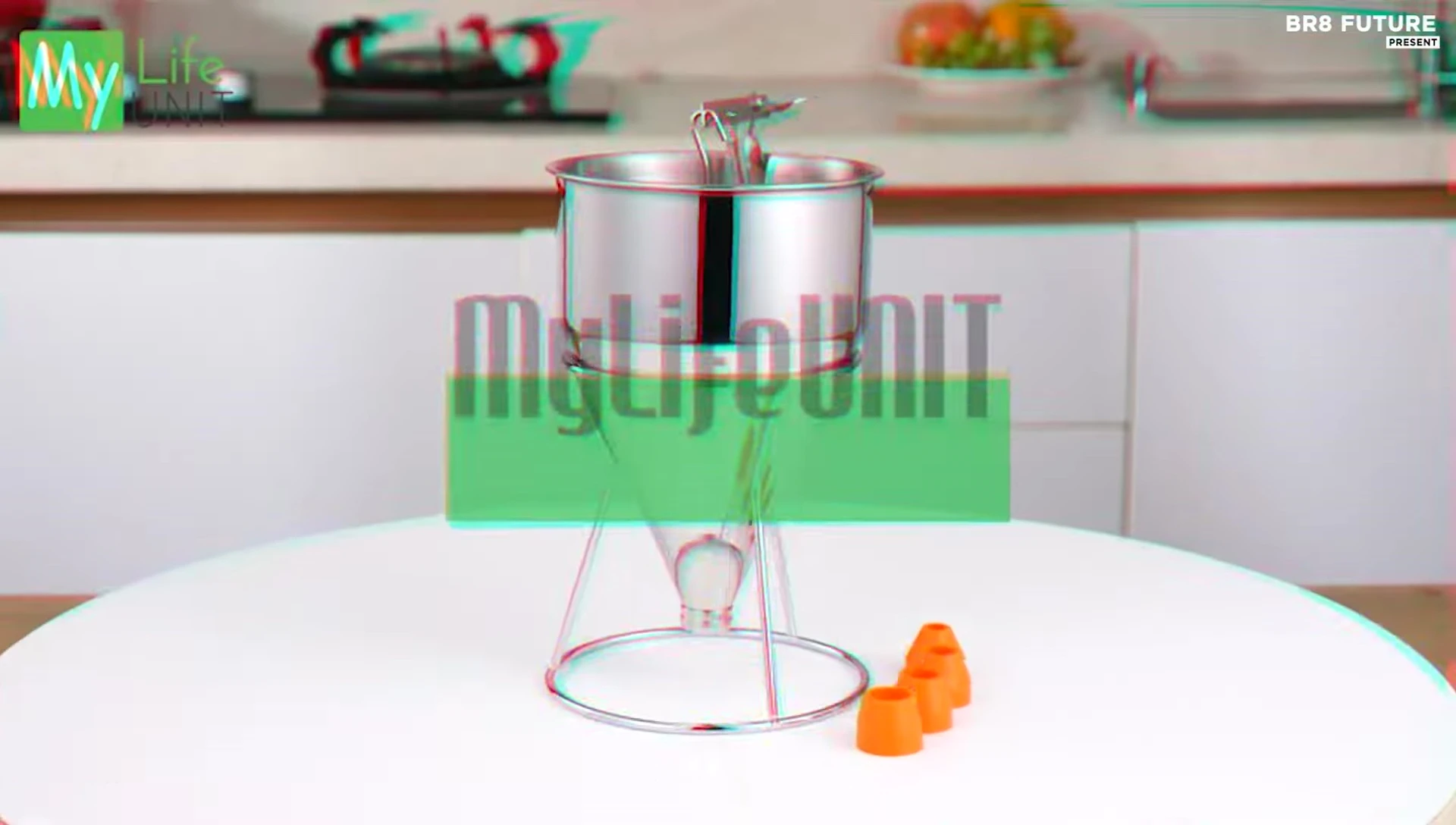 My Life Unit Pancake Batter Dispenser with various nozzles