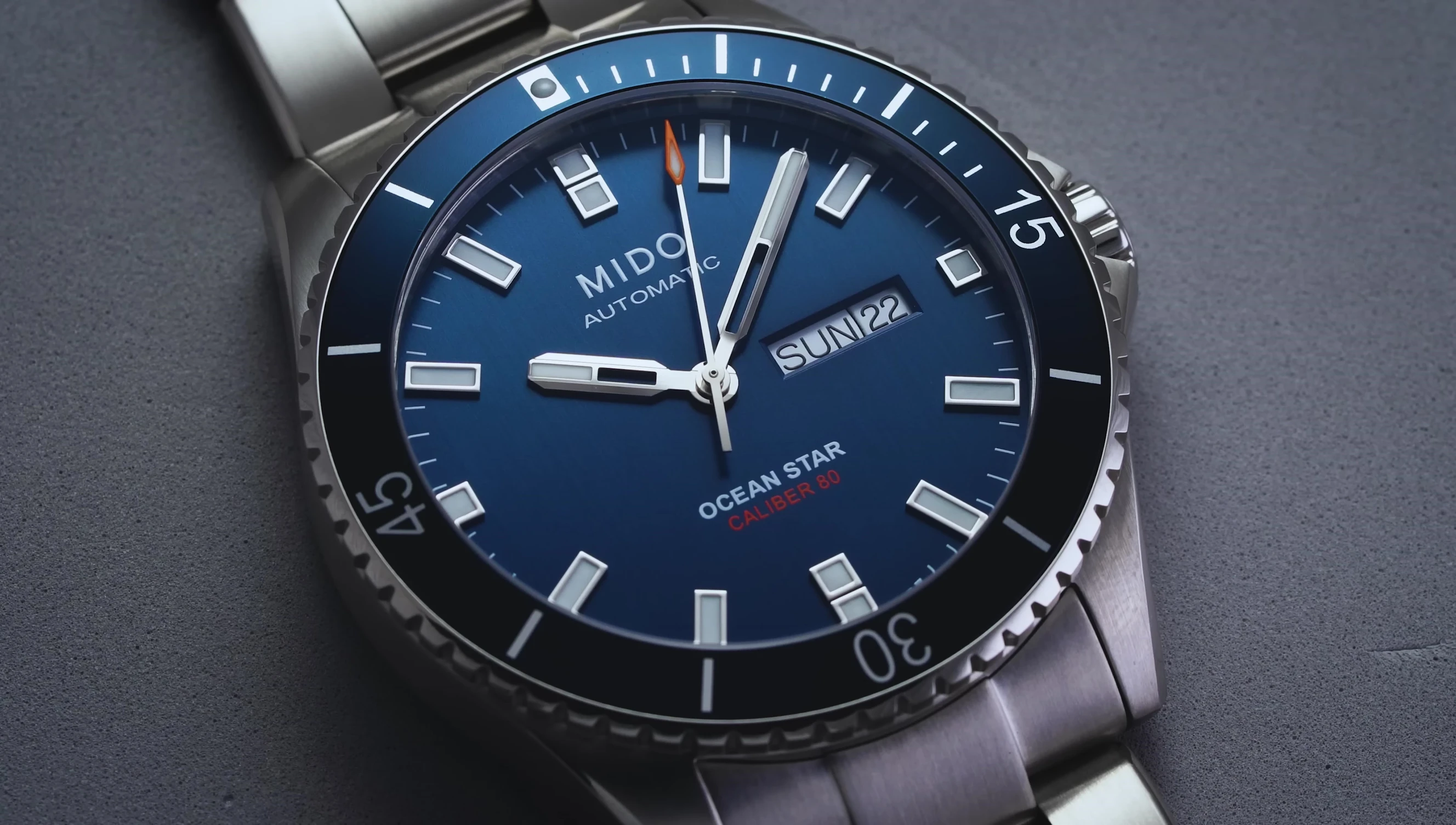 Overall shot of the watch to show final impression