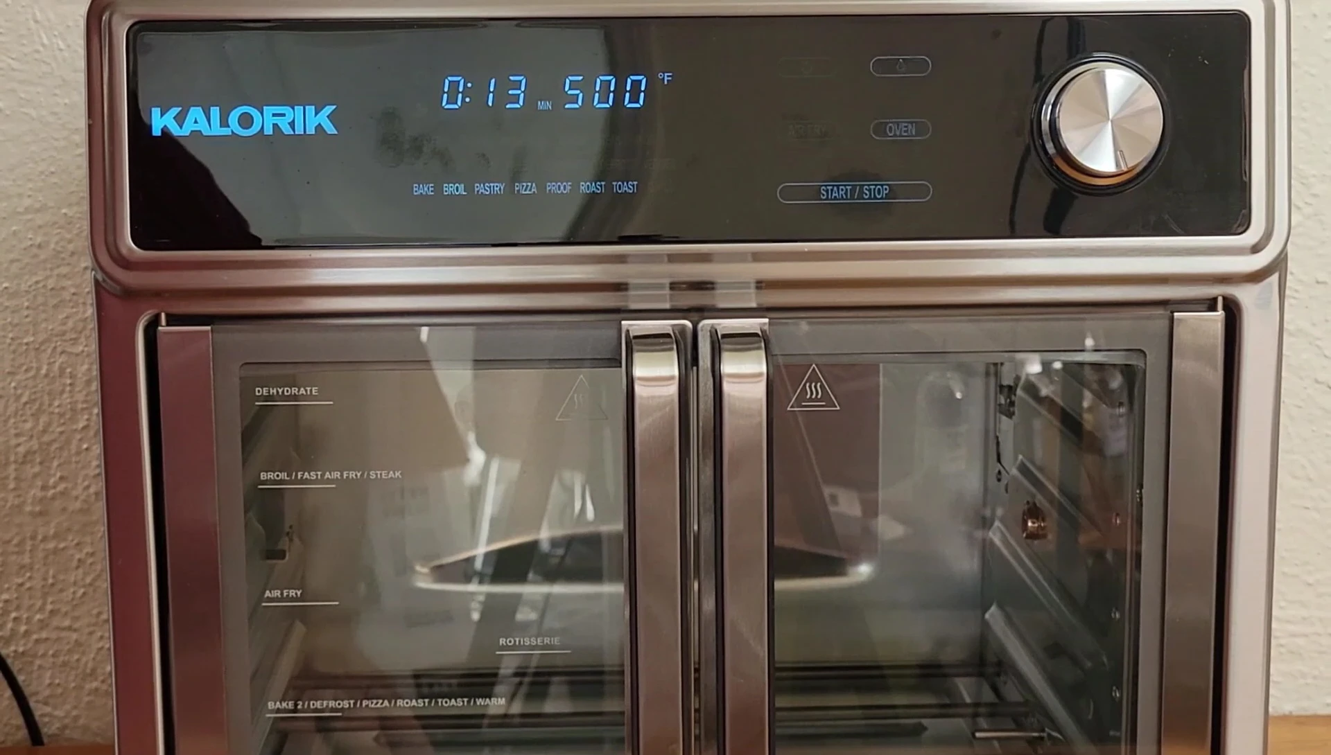 Screenshot showing the grill grate installed correctly.