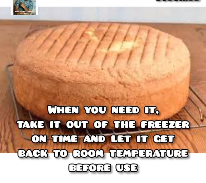 Thaw at room temperature before serving.