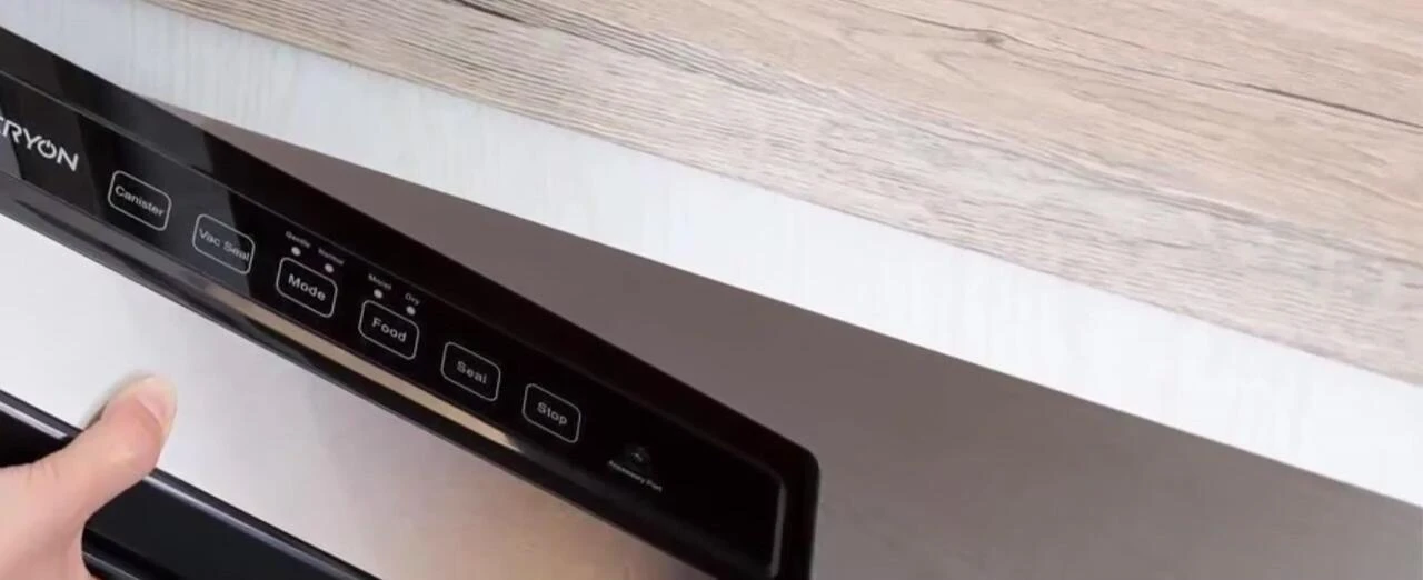Control panel and soft-touch buttons