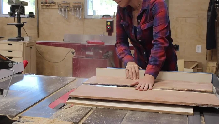 Attach a lid using a piano hinge and screws.