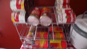 SimpleHouseware Stackable Can Rack Organizer Review: Easy Setup &amp; Sturdy Design
