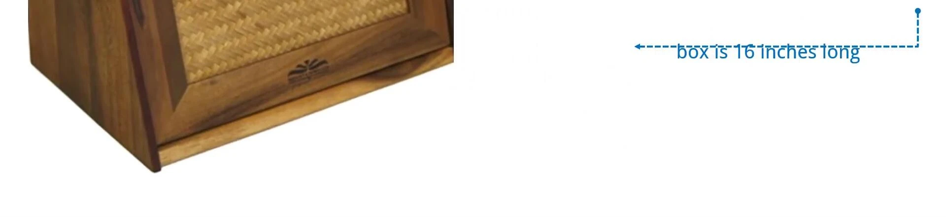 The interior of the Mountain Would Certain bread box