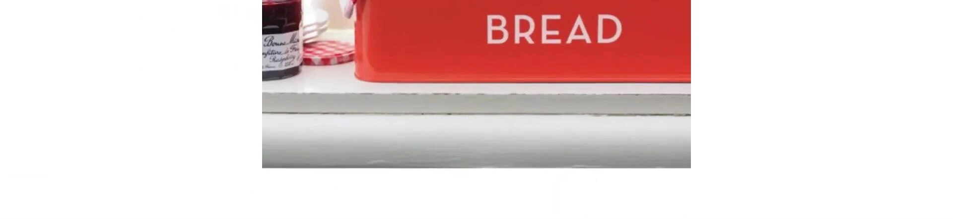 Dimensions of the And Now Designs bread box