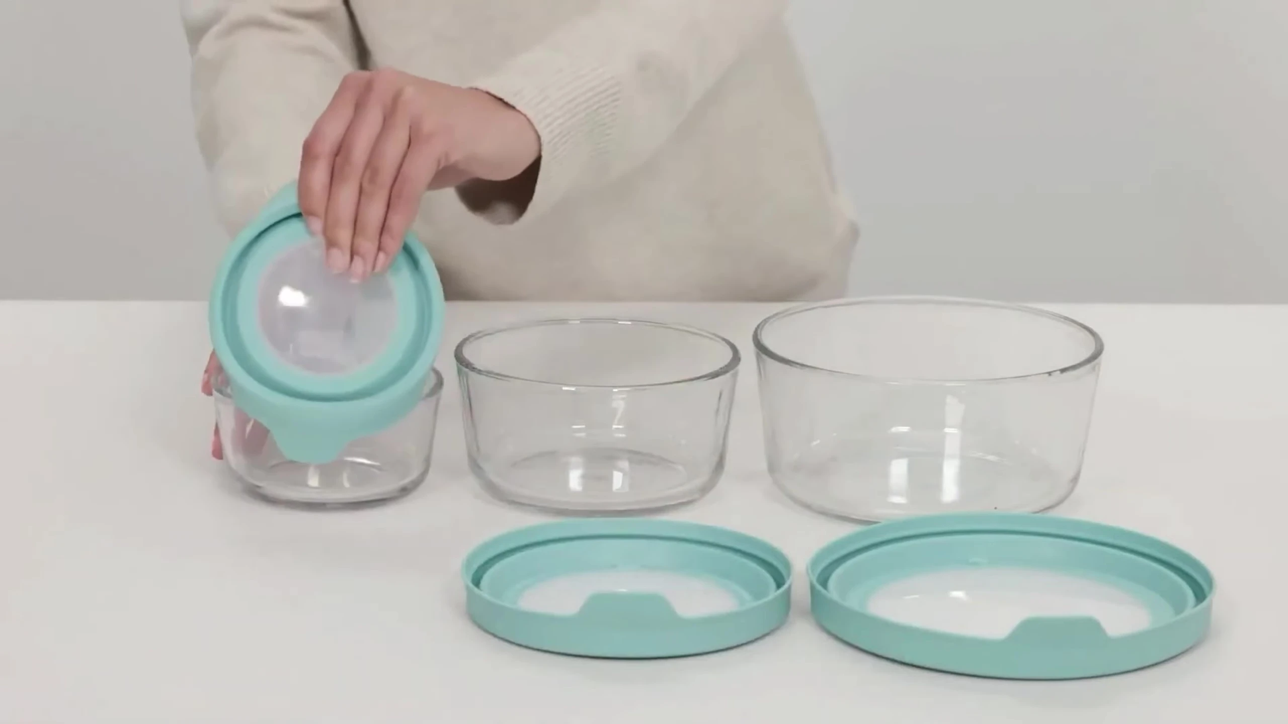 Close-up showcasing the secure lid and textured design.