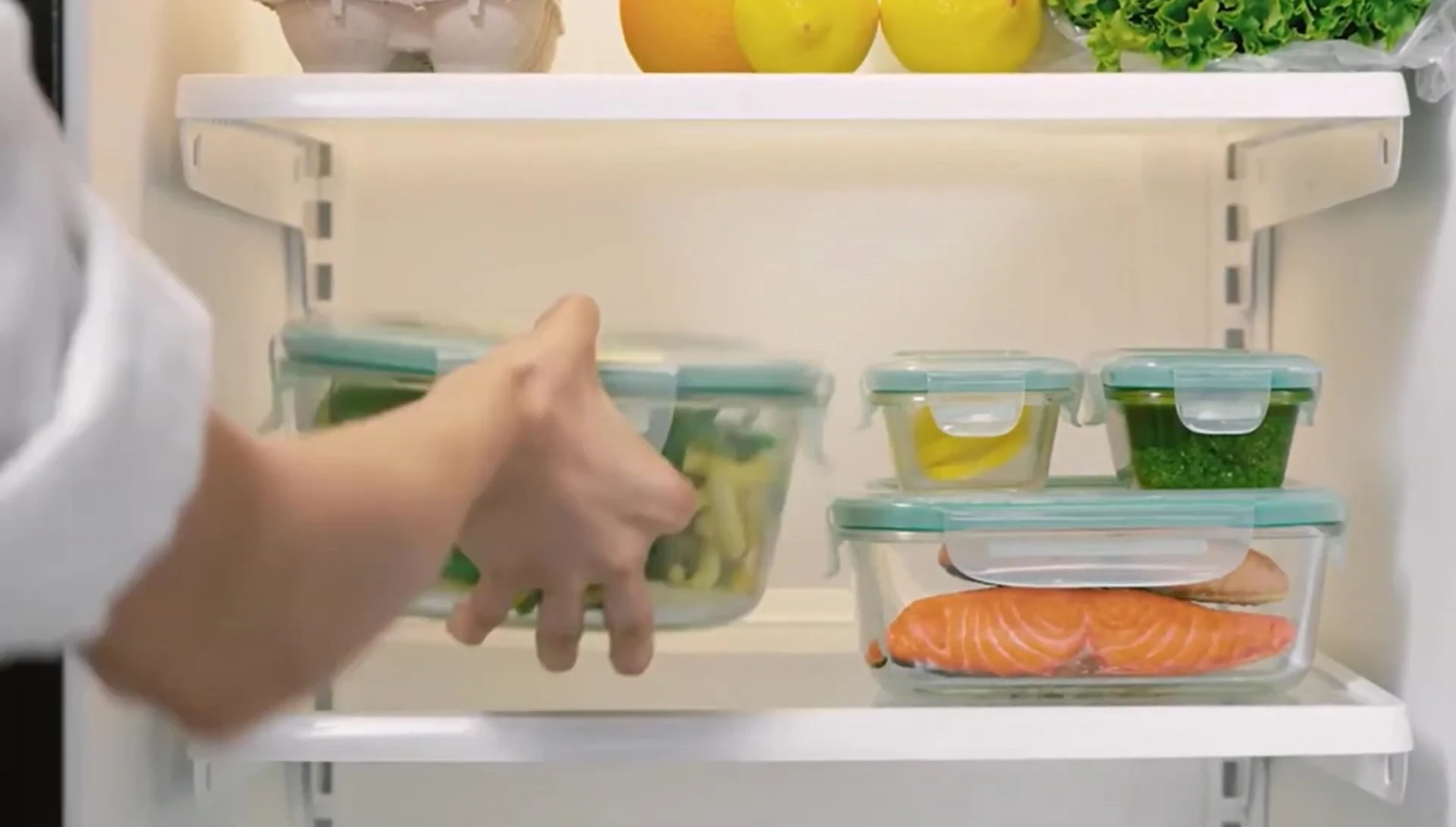 Demonstration of the leak-proof lids
