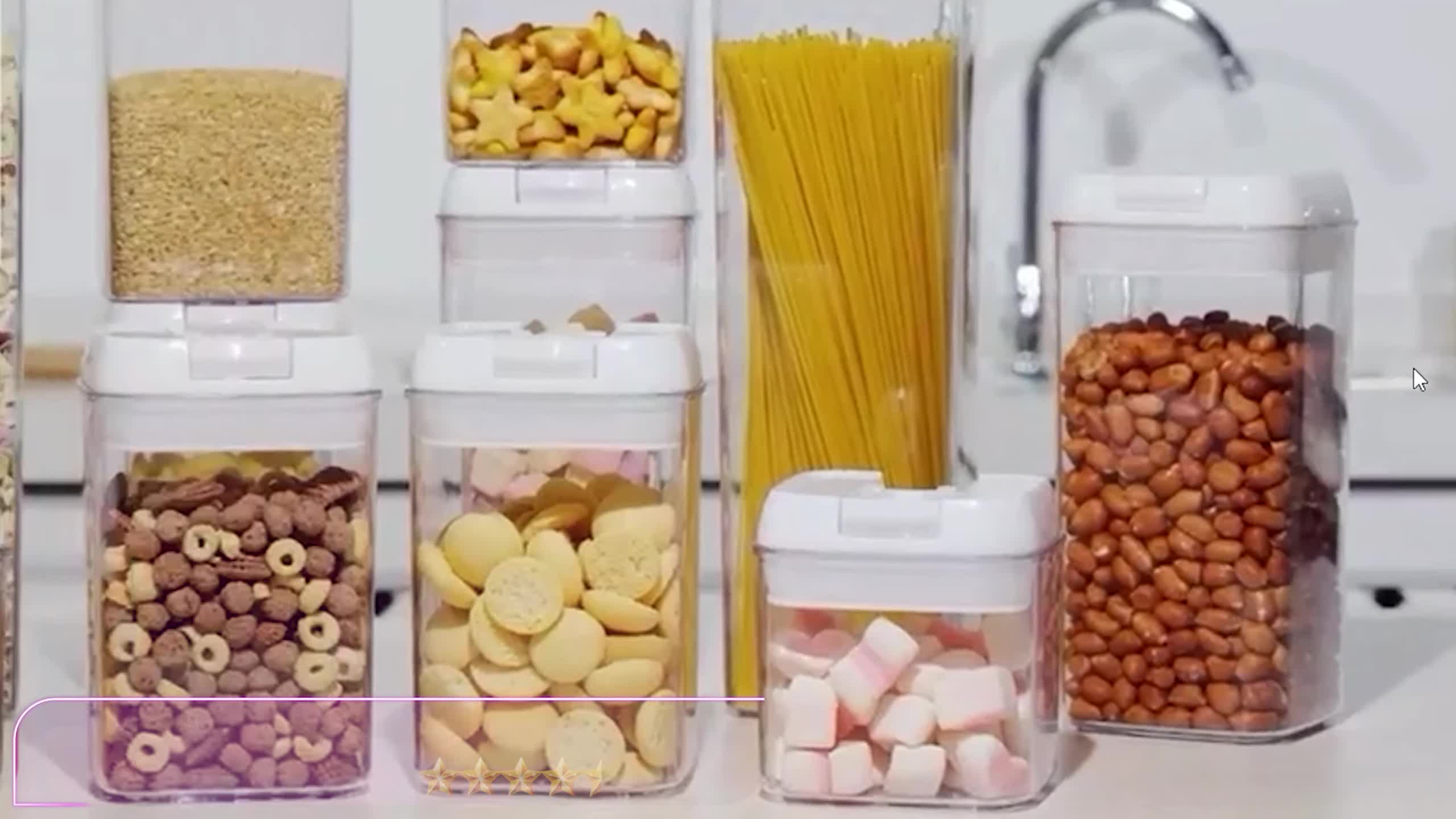 Honey food storage container set