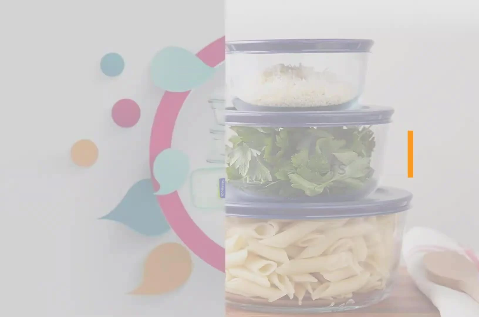Glasslock container set overview