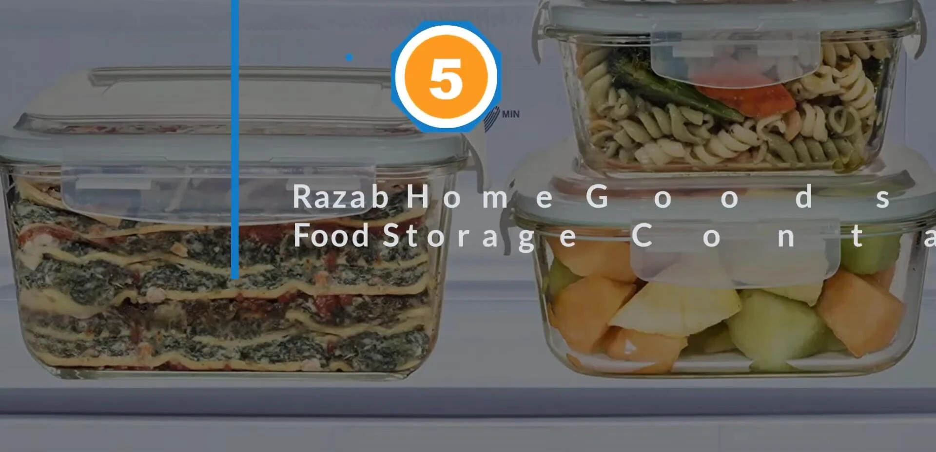 RasiB Home Goods extra-large glass containers