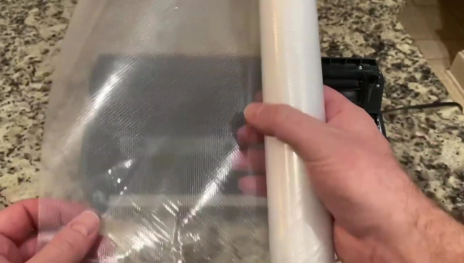 The 11-inch x 50-foot roll of Wevac vacuum sealer bags