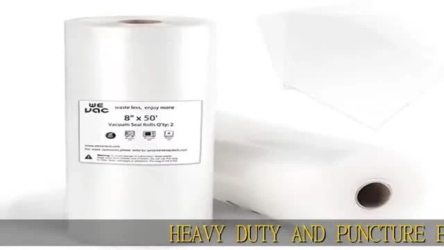 Image showing the embossed channels on the bag designed to increase suction.