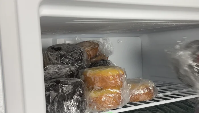 Freeze the wrapped layers. The night before use, move them to the refrigerator to thaw overnight.