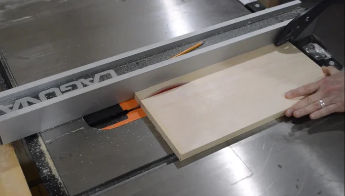 Assemble the tambour using a clamping jig (link provided in the video).