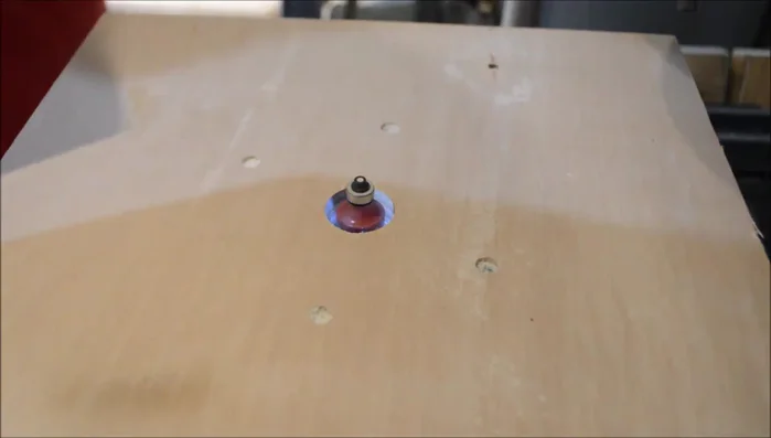 Cut the top and bottom pieces to size, rounding over the top edges.