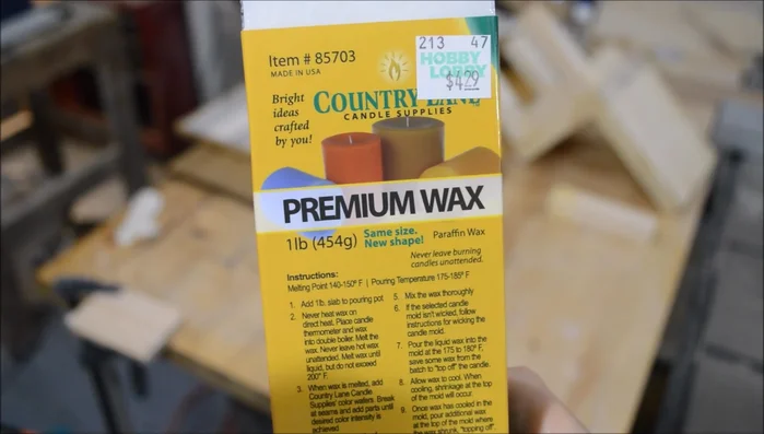 Apply paraffin wax to the edges of the tambour for smoother sliding.